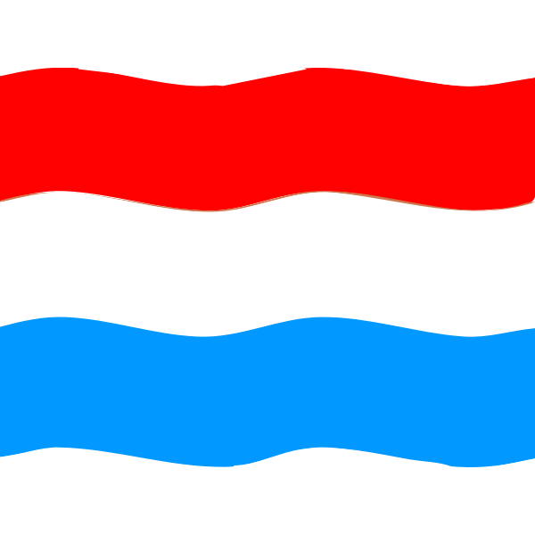 Flag of Luxemburg wave 2016082341