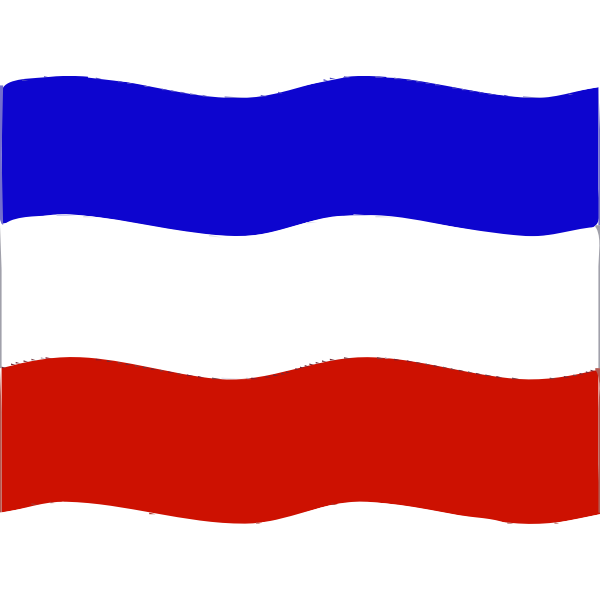 Flag of Serbia Montenegro wave 2016081751