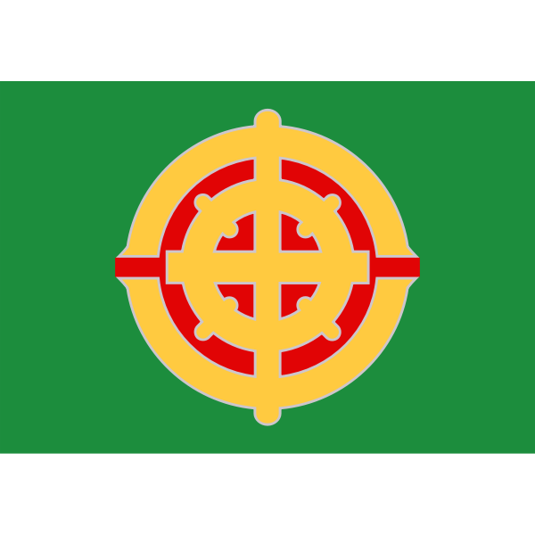 Flag of Higashikushira, Kagoshima