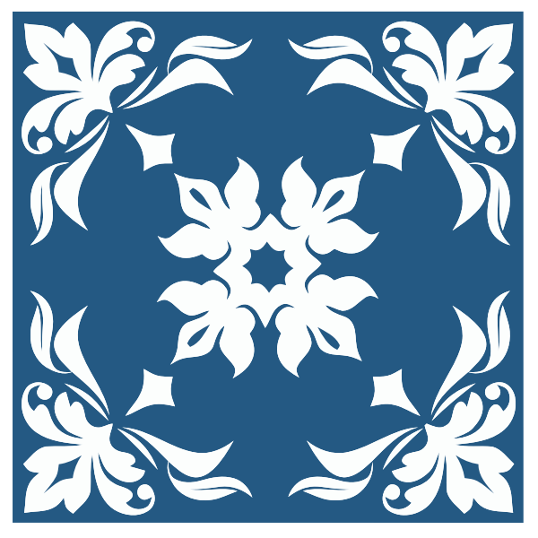 Floral Flourish Tile