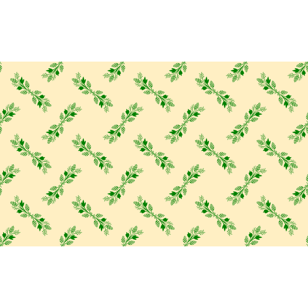 Wallpaper with leaves and acorns