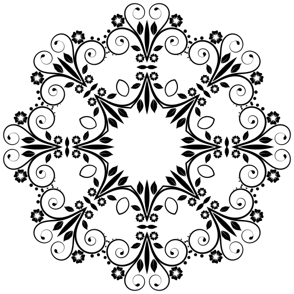 Flower Frame Extrapolated 15