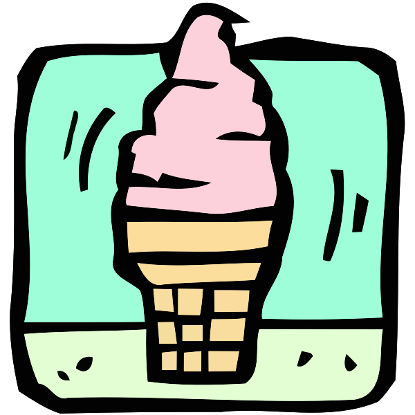 Ice cream illustration