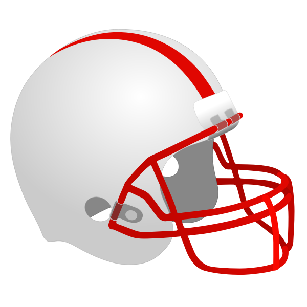 Football Helmet Vector Clip Art