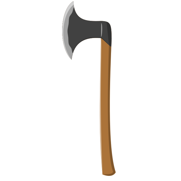 Battle ax drawing