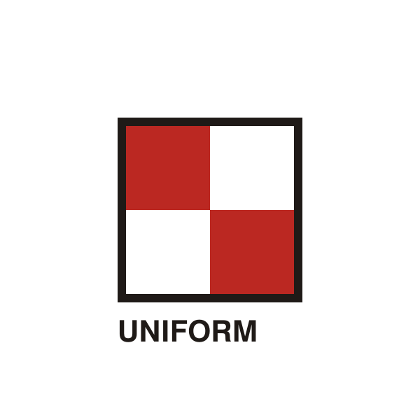 Uniform international flag