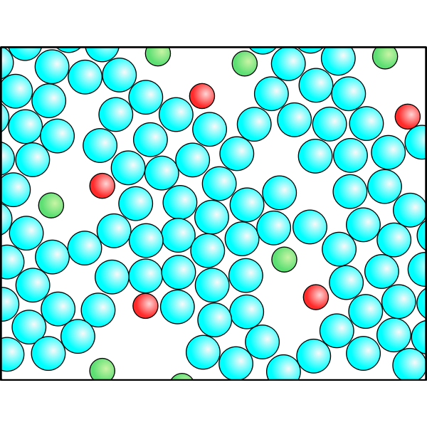 Gemisch Teilchenmodell Schaum