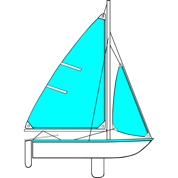 Sailing Parts of Boat Illustration