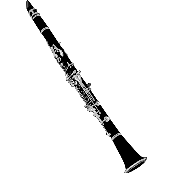 Clarinet vector graphics