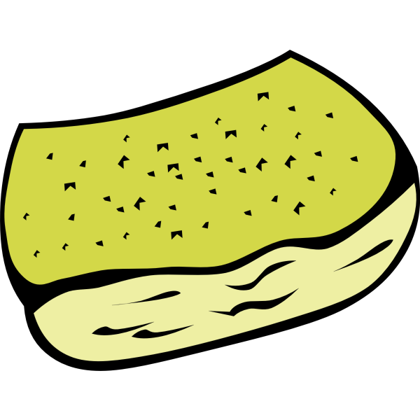 Garlic bread vector clip art