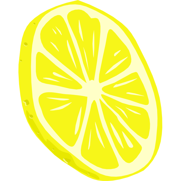 Lemon vector drawing