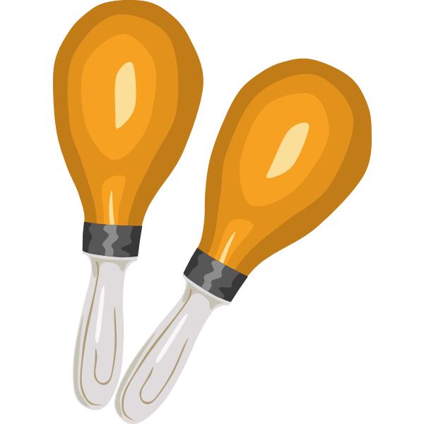 Vector image of Maracas