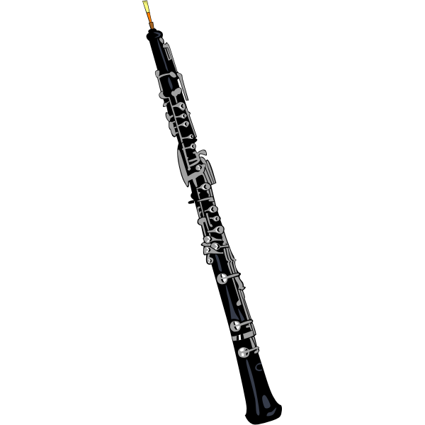 Vector graphics of oboe