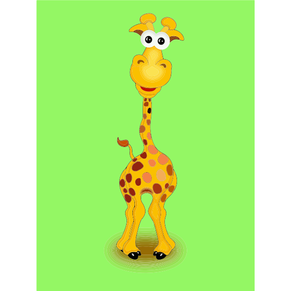 Funny giraffe