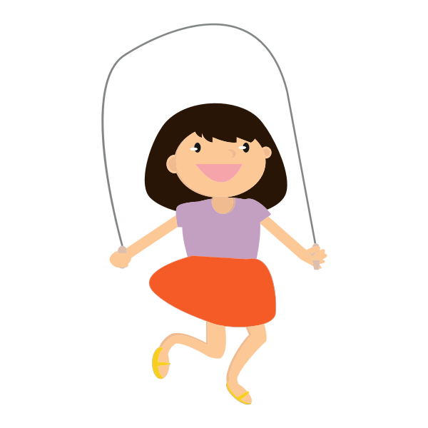 Girl Jumping Rope