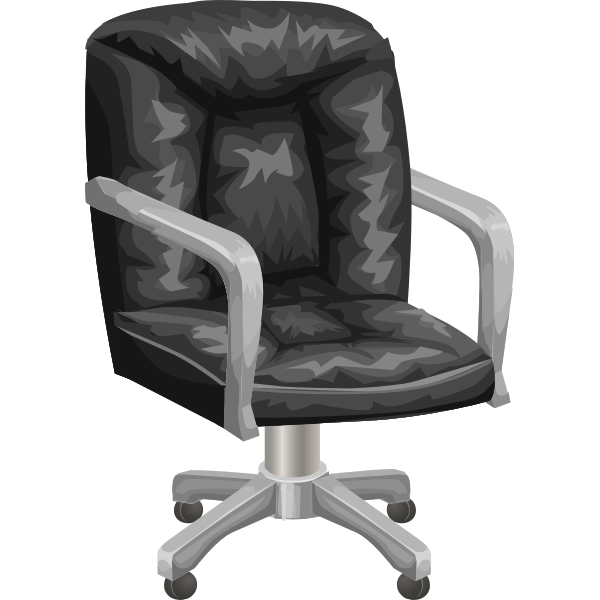 Black office chair