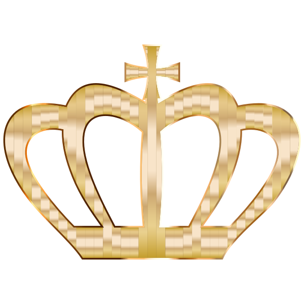 Gold Crown Silhouette 2 No Background