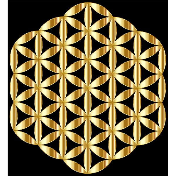 Gold Flower Of Life