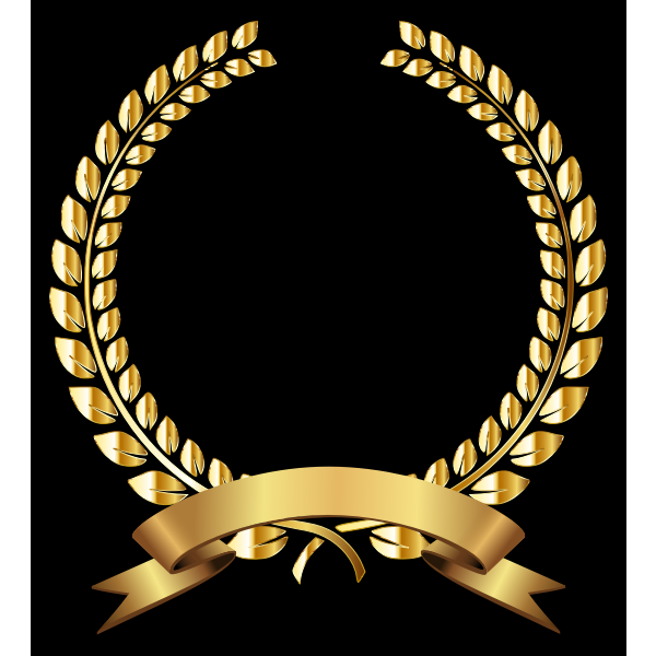 Golden Laurel Wreath Remixed