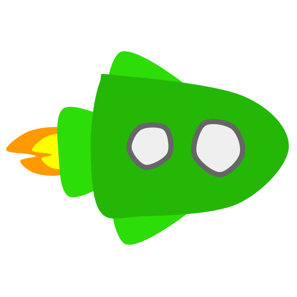 Green Spaceship