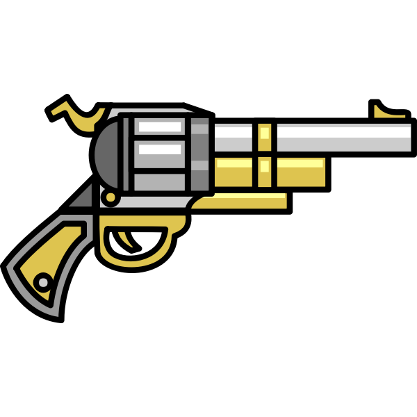 Glossy revolver