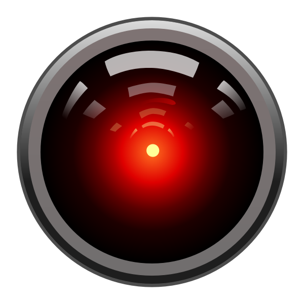 Color vector image of HAL9000