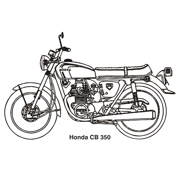 HONDA CB350 1969