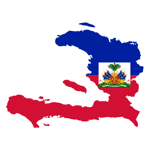 Haiti's geographical chart