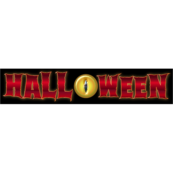 Halloween typography image