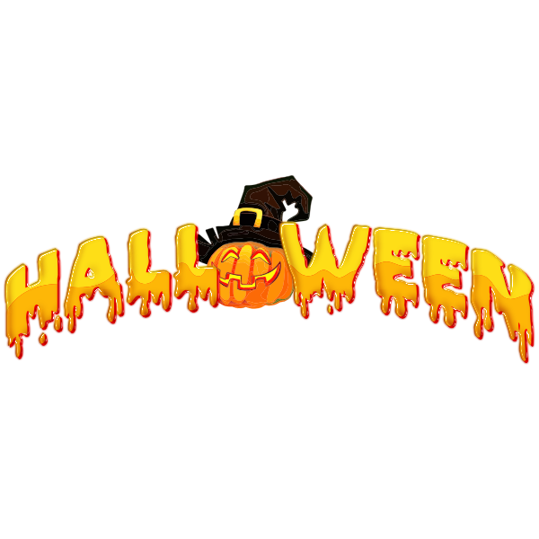 Halloween typography