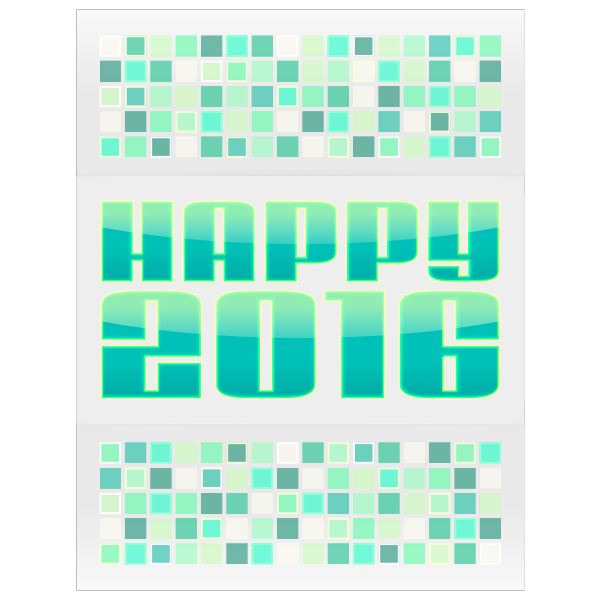 Happy 2016 Green