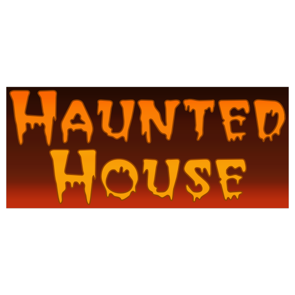 ''Haunted house'' typography