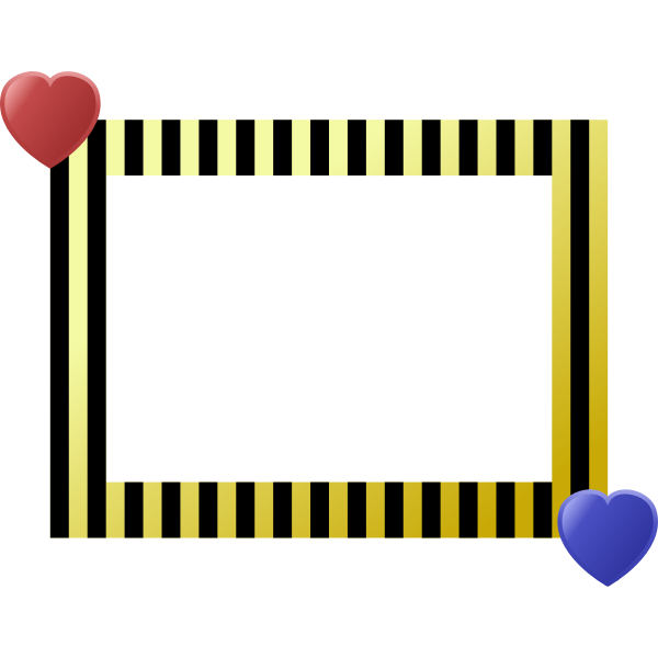 Heart Frame Retro