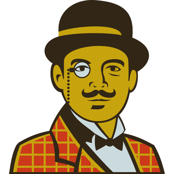 Hercule Poirot by Rones