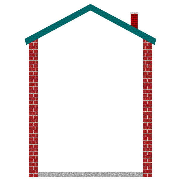 House border vector image