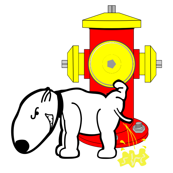 Hydrant and Dog