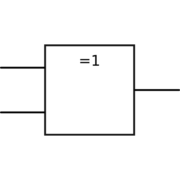 IEC Logic Gates: XOR