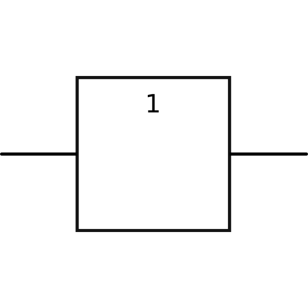 IEC Logic Gates: Buffer