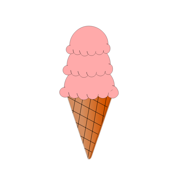 Strawberry ice-cream