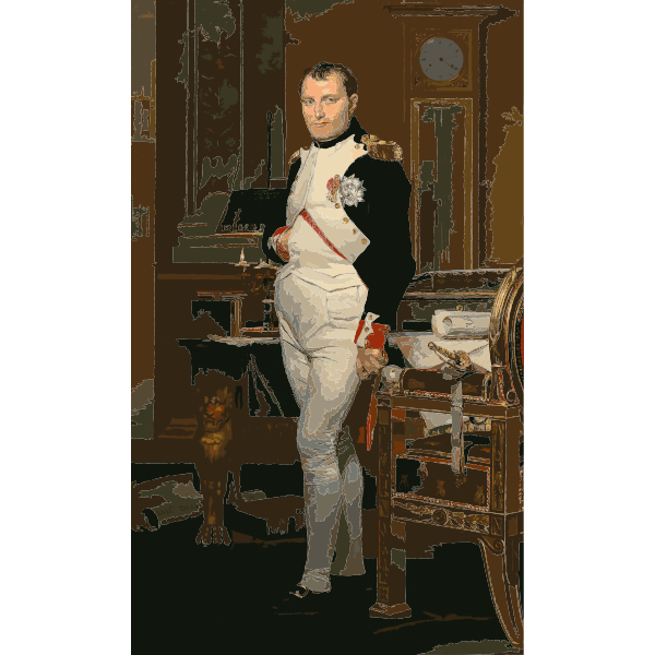 The Emperor Napoleon in His Study at the Tuileries