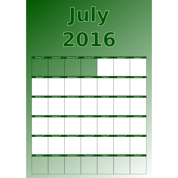 JulyCalendar2016