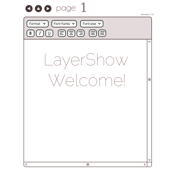 Layer Show Javascript Presentation Tool 
