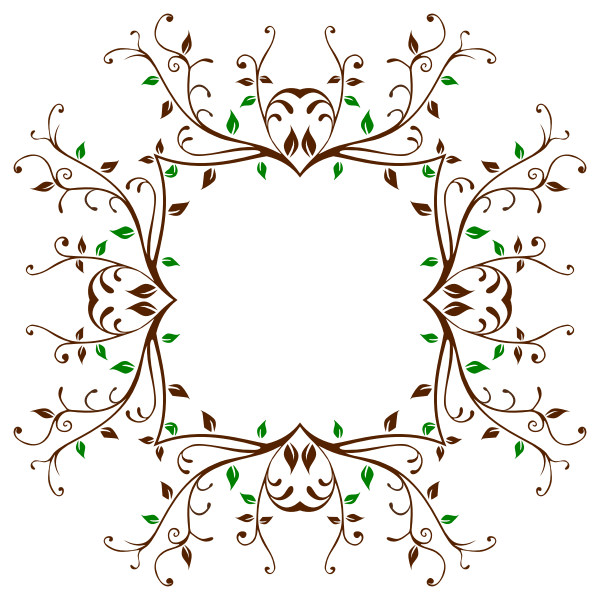 Leafy Vine Frame 2