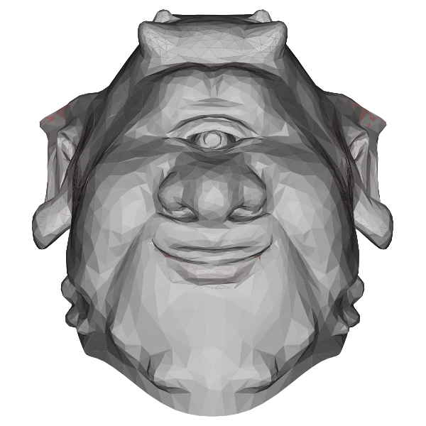 Low Poly Ogre Head