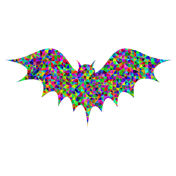 Low Poly Prismatic Bat