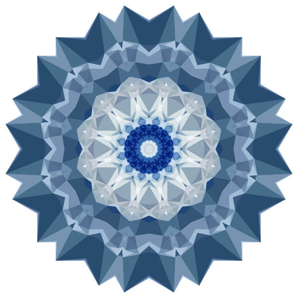 Low Poly Rosette 2