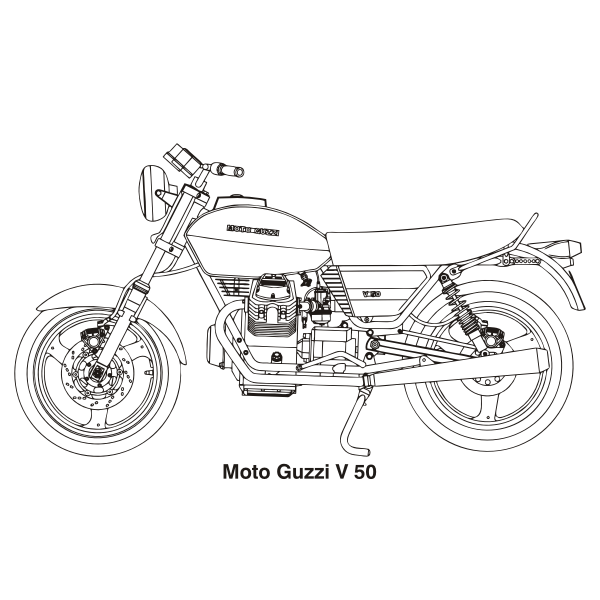 MOTOGUZZI V50 1977