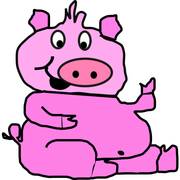 Pink pig