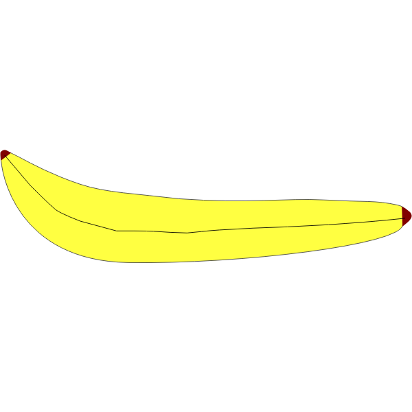 Banana drawing