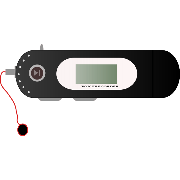 MP3 player vector image